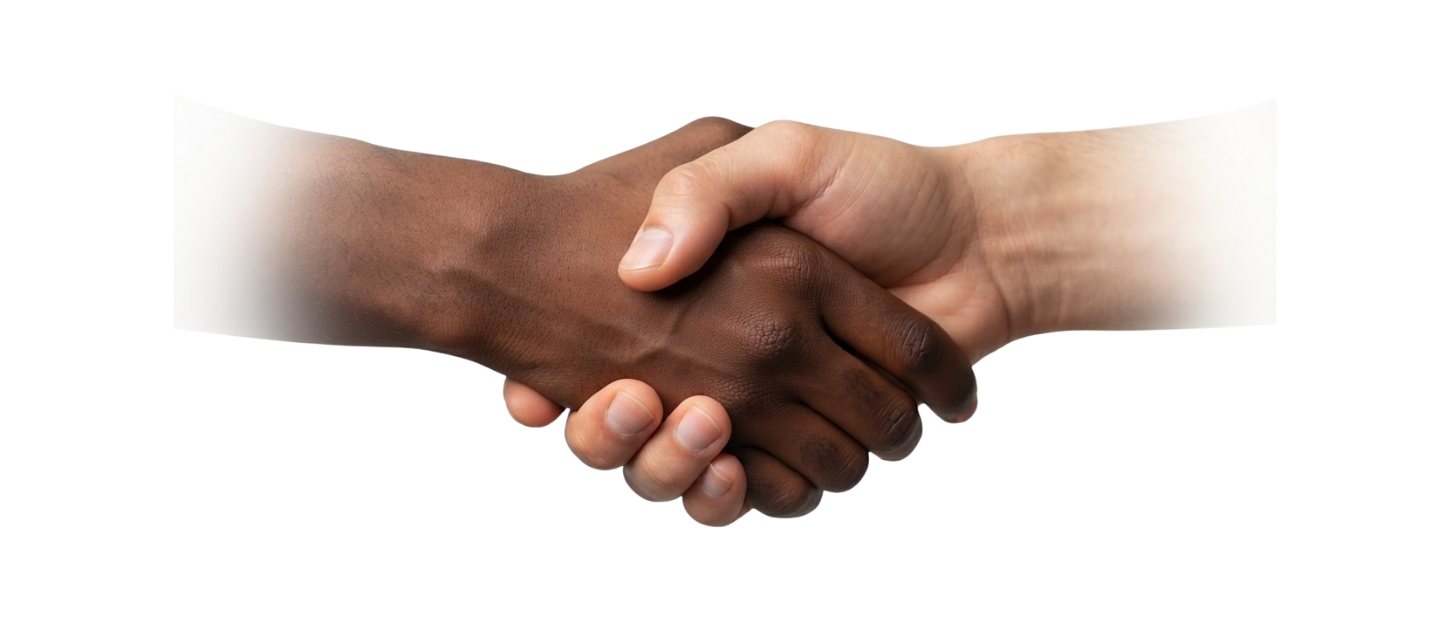 Two people shaking hands — owner and renter connecting on RentaKey